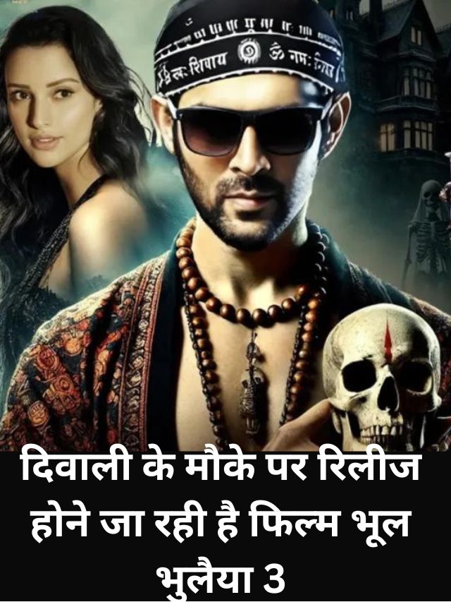 दिवाली के मौके पर रिलीज होने जा रही है फिल्म भूल भुलैया 3
