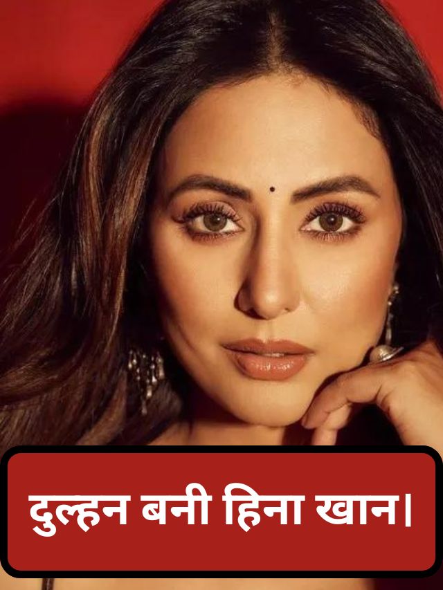 Hina Khan became a bride